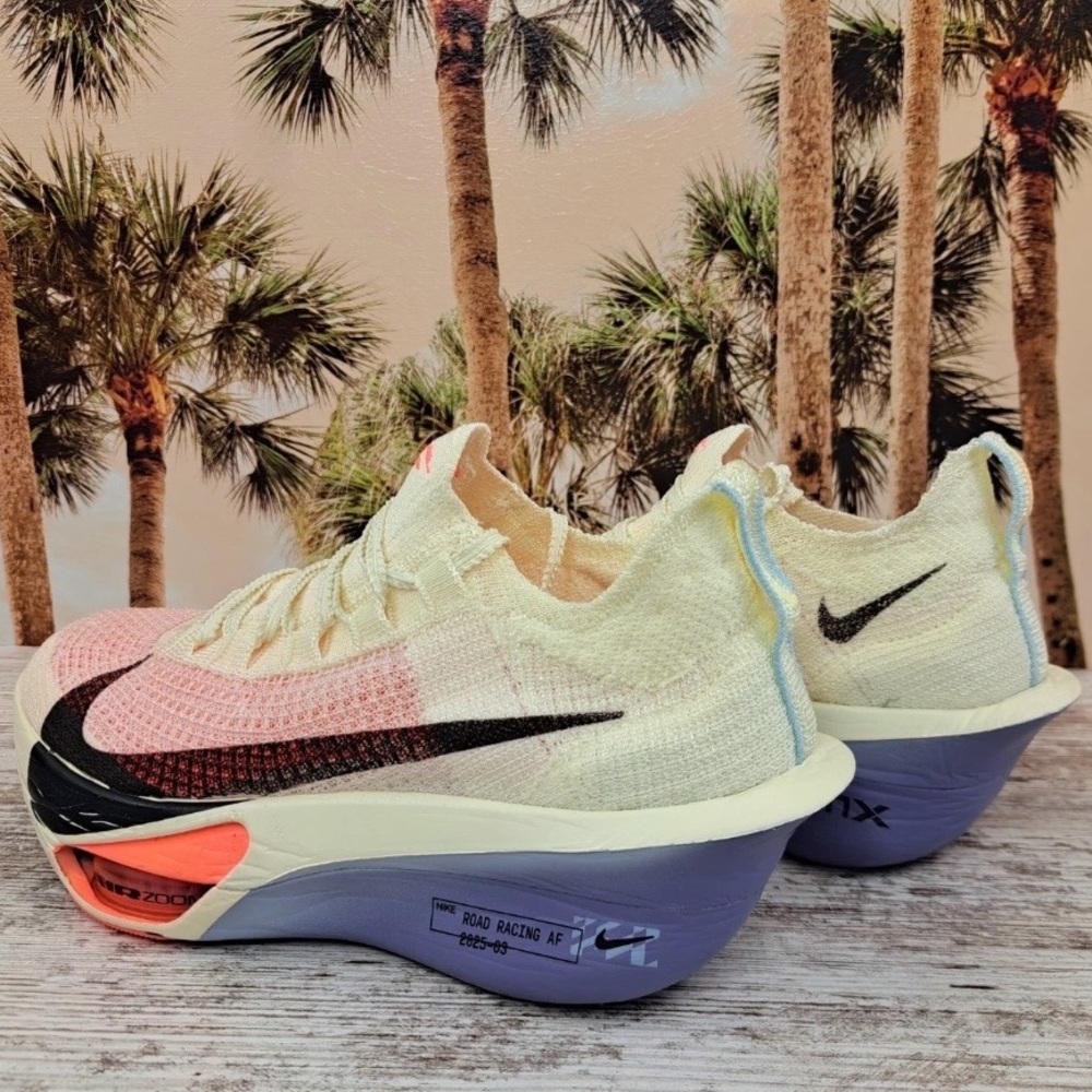 Nike Air Zoom 💅 Alphafly NEXT% 3 Coconut White Shoes FD8315-101 Wmns 7.5 8.5 10 - Picture 7 of 15